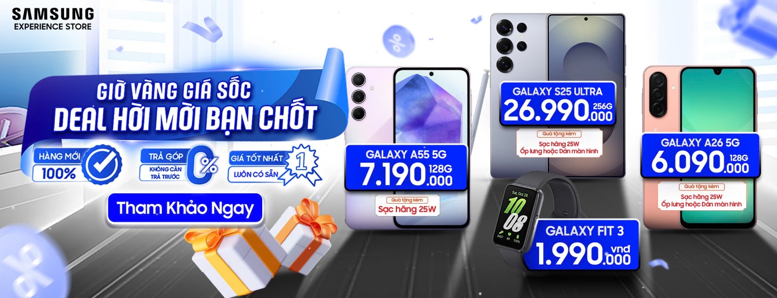 Giờ vàng giá shock